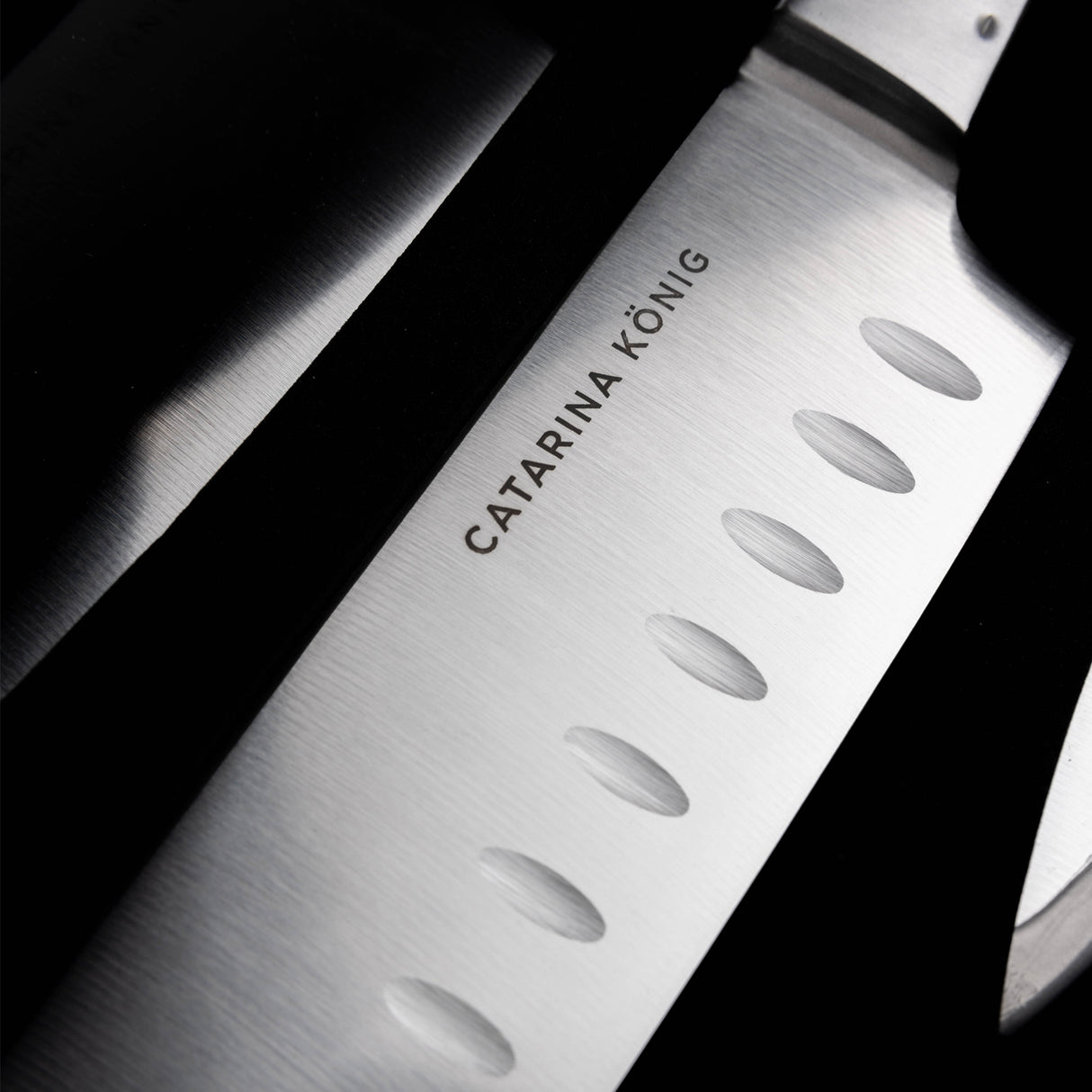 Catarina König Knivset 3 delar Strawberry