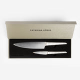 Catarina König Knivset 2 delar Kock & Skalkniv Strawberry