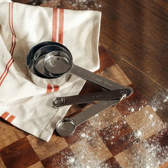 Anders Petter Steel Essential måttsats 5 delar borstat stål