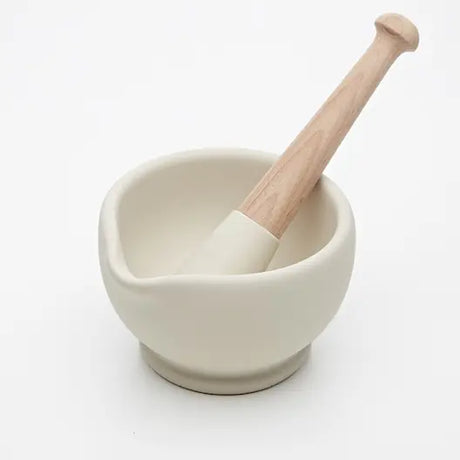 Milton Brook Mortel och stöt 11 cm vit