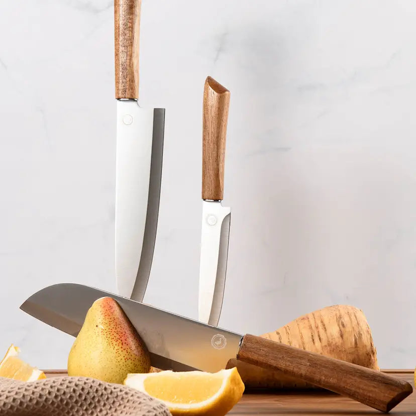 Anders Petter Concept knivset 3 delar trä