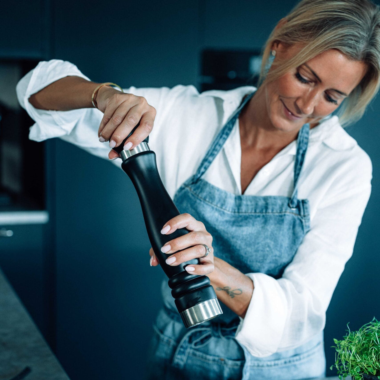 Catarina König Pepparkvarn 32cm Svart