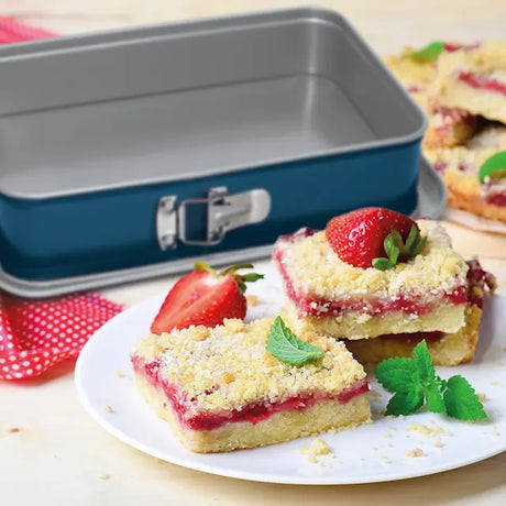 Guardini Xbake Springform Rektangulär 28 cm Blå