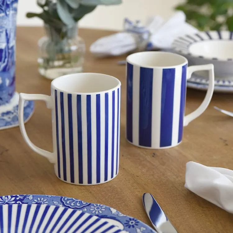 Spode Steccato mugg bredrandig 36 cl