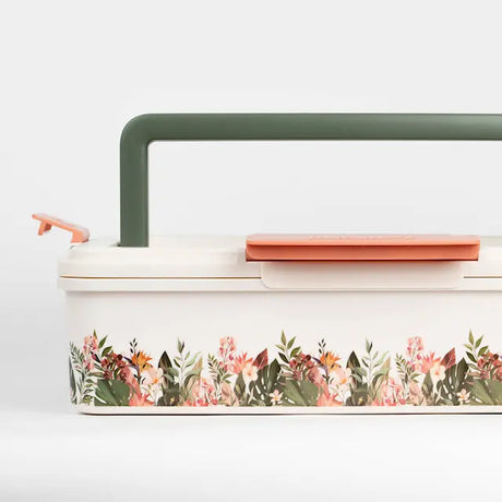 Platterbox Matlåda isolerad med kylning 5,5 L Floral