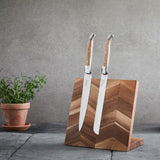 Laguiole by Hâws Magnetisk knivblock akaciaträ
