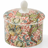 Spode Morris & Co Sockerskål med lock 0,2 L