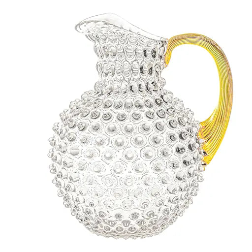 Klimchi Hobnail karaff 2 l klar med guldhandtag