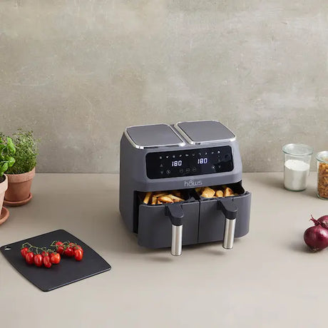 Hâws Dubbel airfryer 2 x 4 L 2800W med beläggning