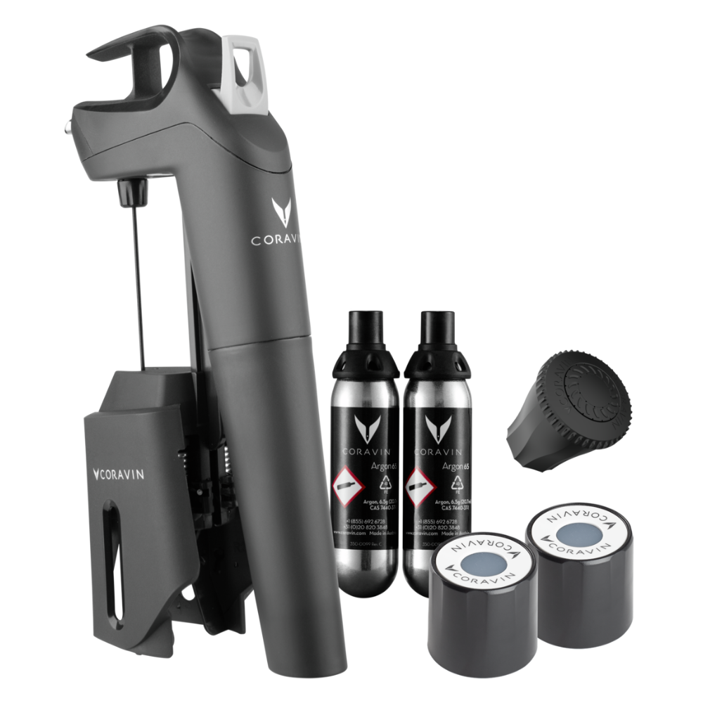 Coravin Timeless Three+ Vinkonserveringssystem Svart