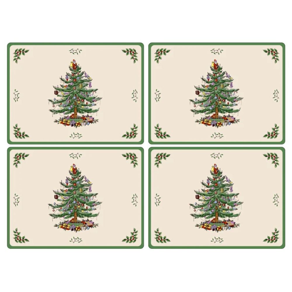 Spode Christmas Tree Bordstablett 30x40 cm 4-pack