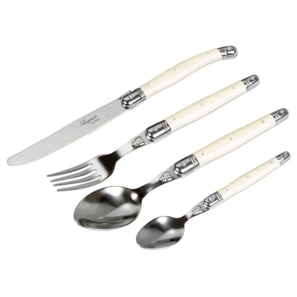 Laguiole By Hâws Cutlery bestickset 24 delar Pearl