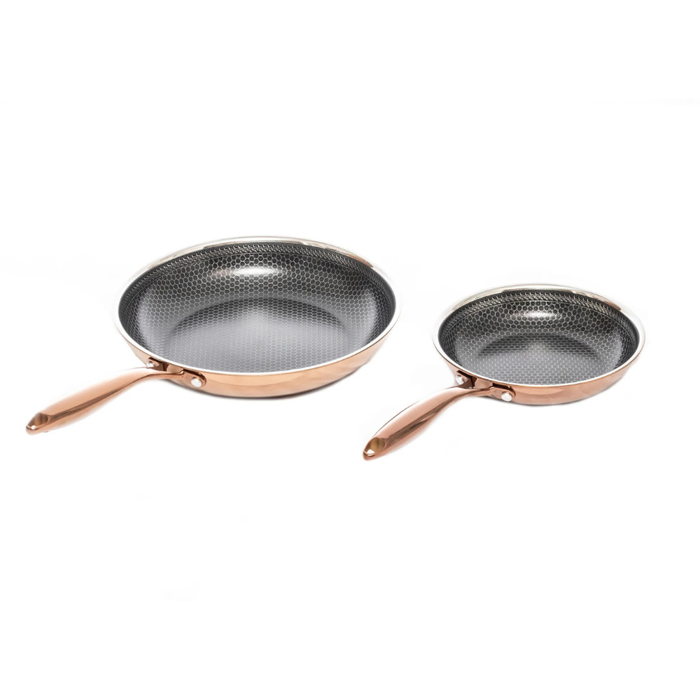 Hâws Santo hybrid stekpanna 2 delar 20+28 cm Rose Gold