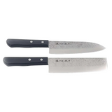 Surudoi Rustic Set Santoku & Nakiri