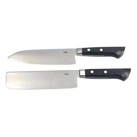 Surudoi Aogami Set Santoku & Nakiri