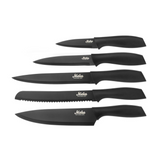 Maku Knivset Svart 5 Delar stål