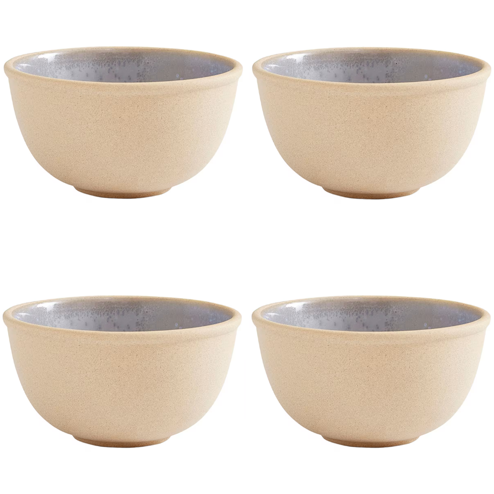 Portmeirion Minerals skål 11 cm 4-pack, aquamarine