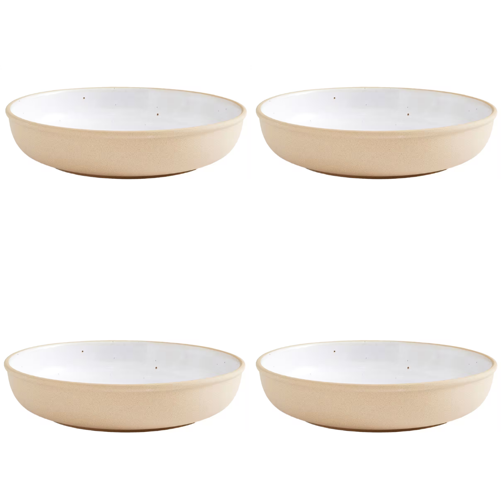 Portmeirion Minerals låg skål 22 cm 4-pack, moonstone