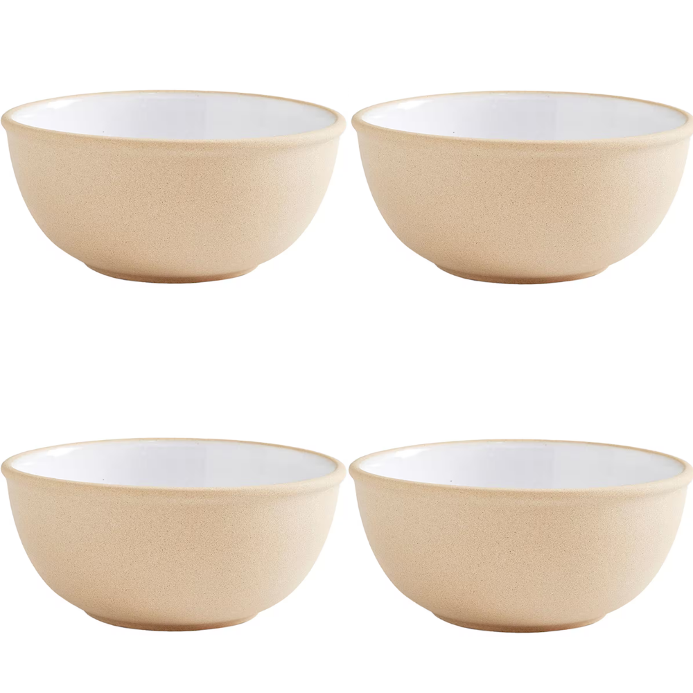 Portmeirion Minerals skål 15 cm 4-pack, moonstone