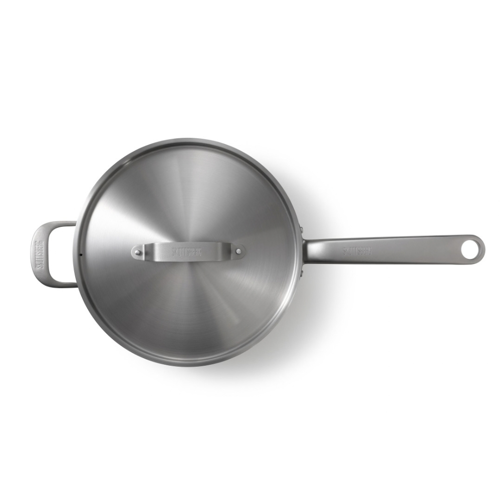 Skottsberg Sautépanna med lock 28 cm rostfritt stål