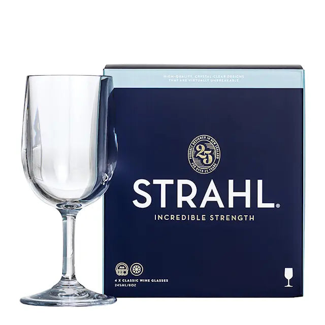 Strahl Vinglas 24,5 cl 4-pack polykarbonat