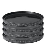 Vargen & Thor Servisen C tallrik 25 cm 4-pack antracit