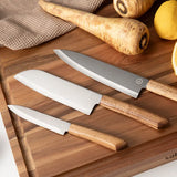 Anders Petter Concept knivset 3 delar trä