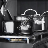 Hestan Nanobond Kastrull med lock 1,9 L Stål