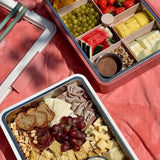Platterbox Matlåda isolerad med kylning 5,5 L Floral