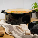 Sabor Gjutjärnsgryta 9,5 L Svart