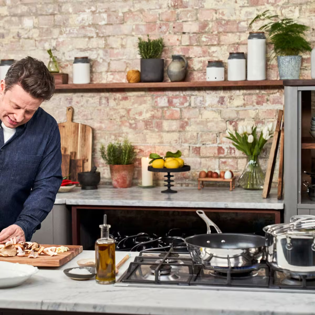 Jamie oliver Cook's Classic Grytset 7 delar