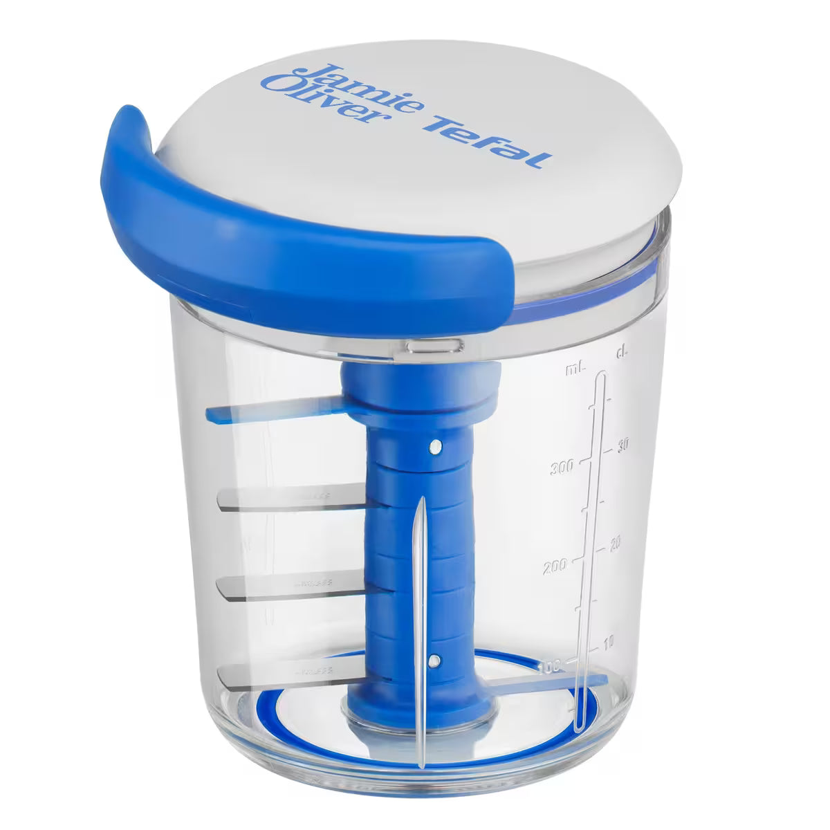 Jamie oliver Chop & Shaker minihackare 450 ml, blå