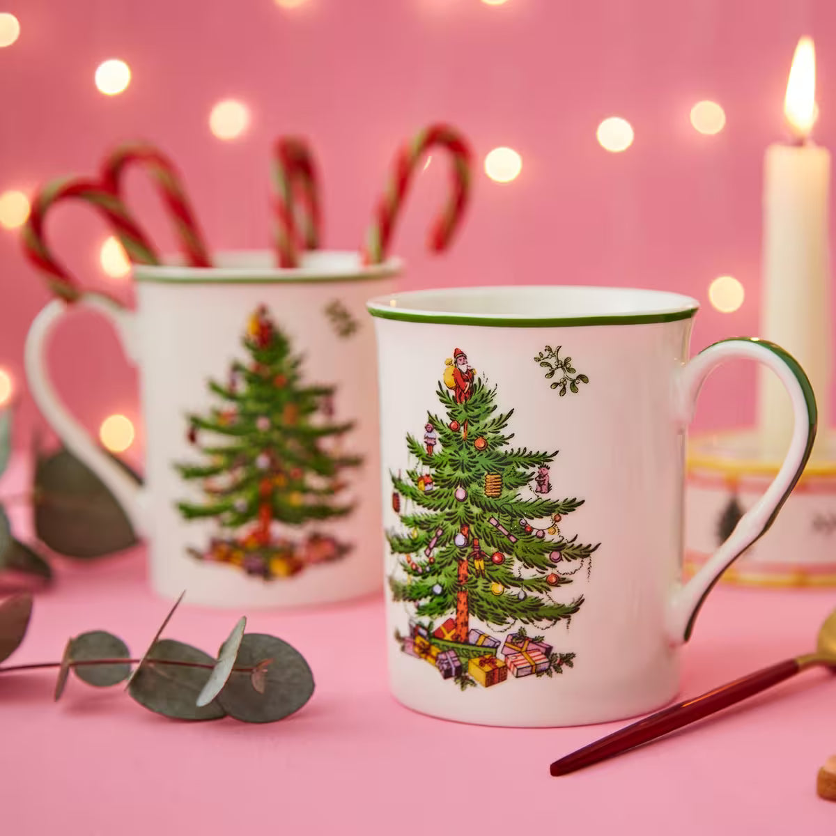 Spode Christmas Tree mugg 4-pack 34 cl