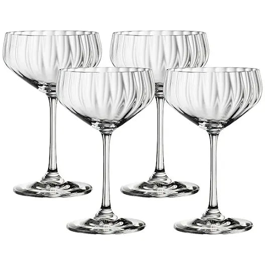 Spiegelau LifeStyle coupe champagneglas 30 cl 4-pack