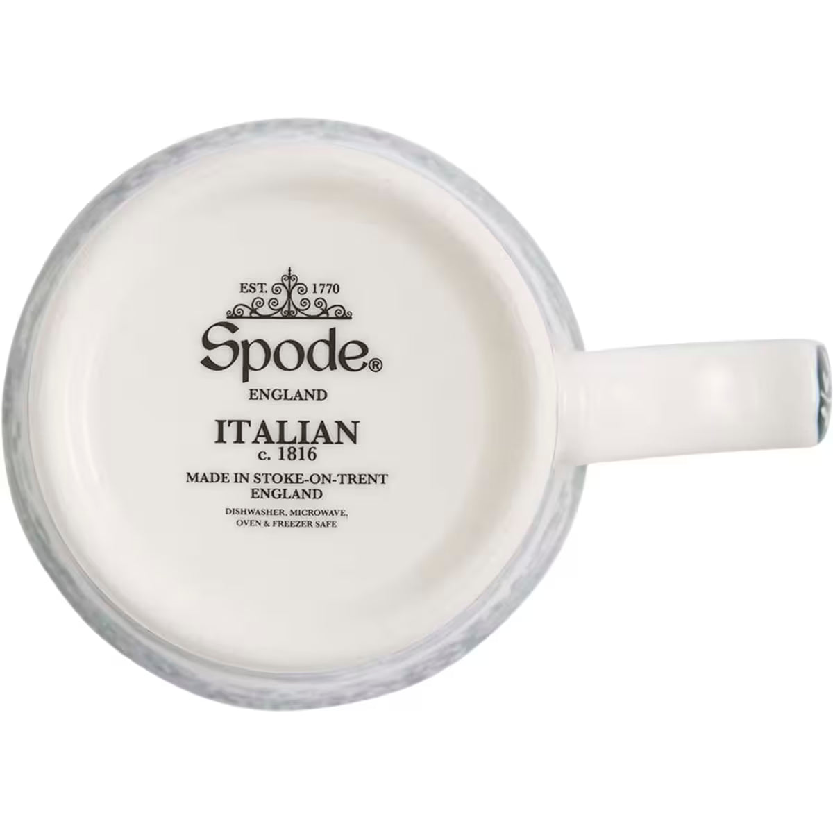 Spode Heritage Green Italian mugg 28 cl grön/vit