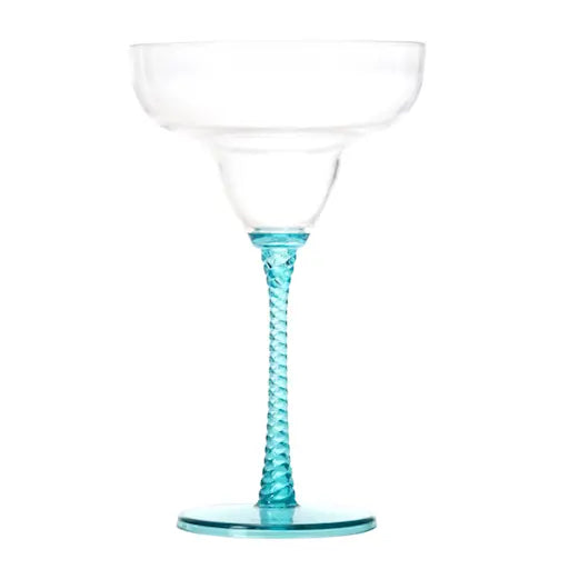 Stiernholm Eden Margaritaglas 35 cl Blå Spiral/Turkos