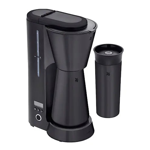 Wmf KitchenMinis kaffebryggare med termosmugg svart