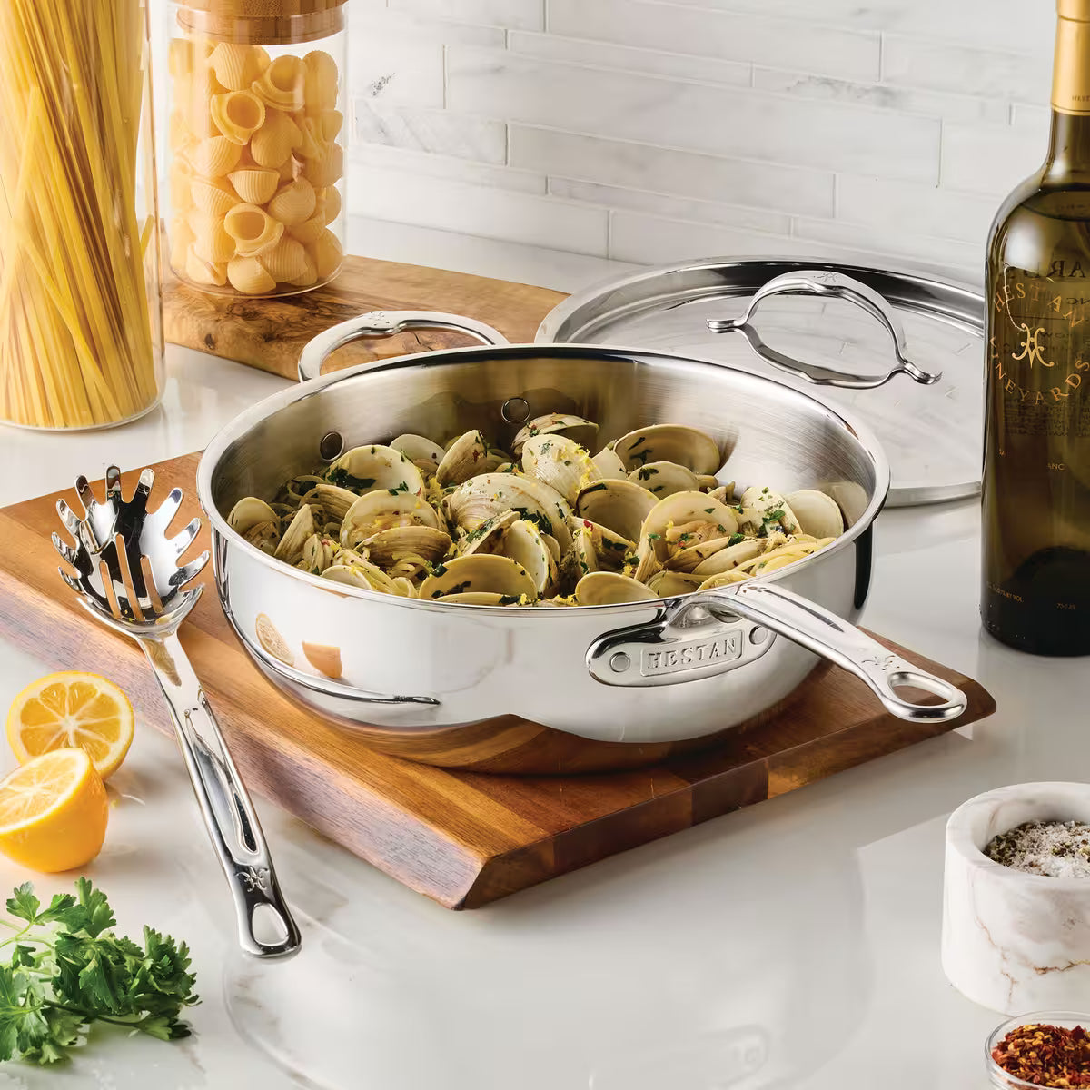 Hestan ProBond Luxe stekpanna med lock 28 cm