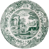 Spode Heritage Green Italian tallrik 20 cm grön/vit