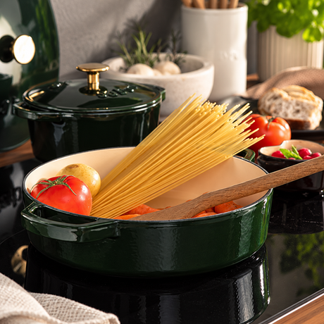 Sabor Classic buffégryta 3,5 L gjutjärn Shiny Green