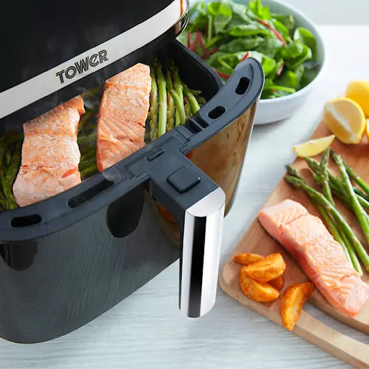 Tower Airfryer med Ångfunktion, 7 L Svart