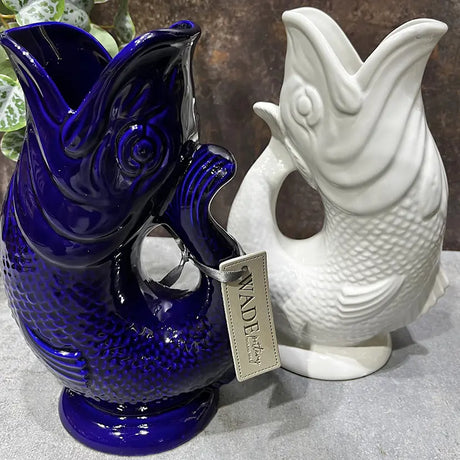 Wade Fish Jug kanna 1,2 L koboltblå