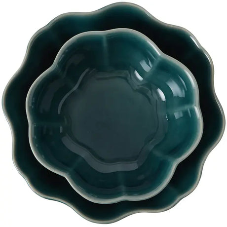 Stiernholm Camelia skål 55 cl turkos