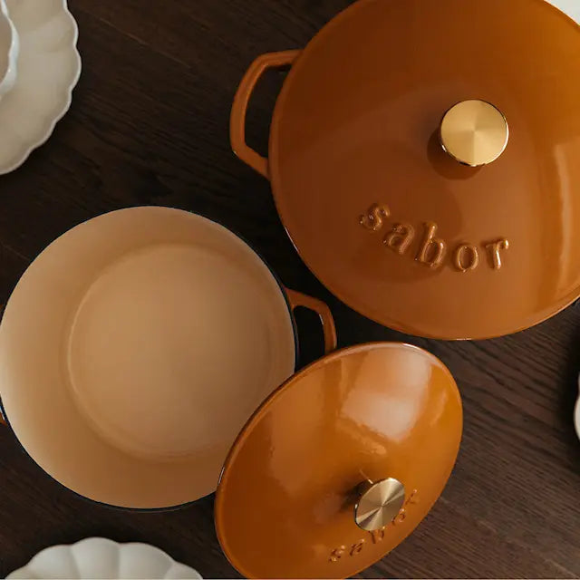 Sabor Classic gjutjärnsgryta 4,4 L pumpkin spice