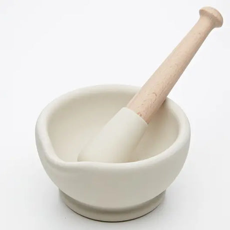 Milton Brook Mortel och stöt 13 cm vit