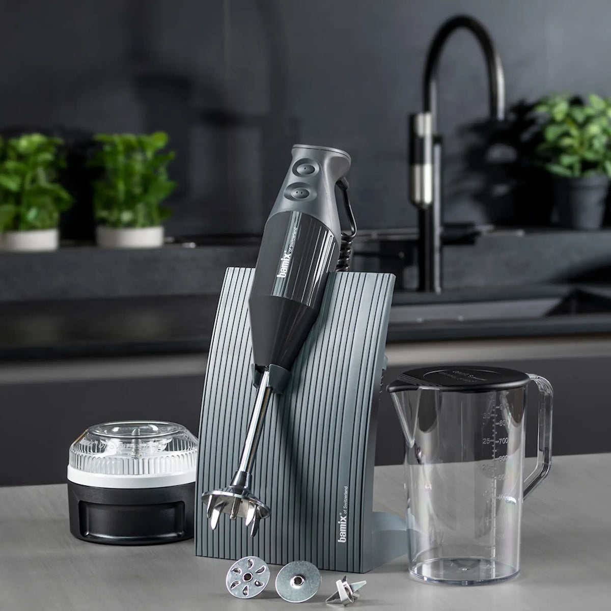 Bamix Stavmixer Swissline D 200 w Antracit