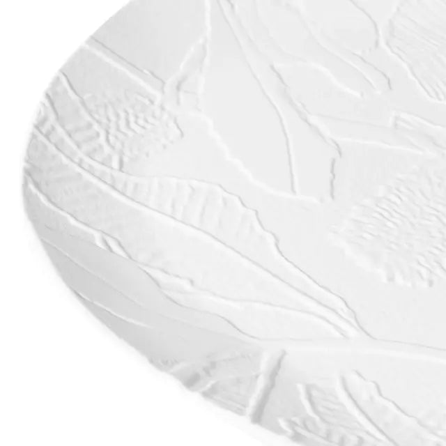 Stiernholm Zakir serveringsfat 34,5x34 cm vit