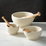 Milton Brook Mortel och stöt 15 cm vit