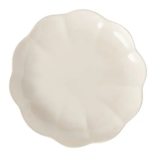 Stiernholm Lotus tallrik 22 cm creme