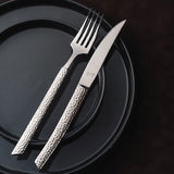 Vargen & Thor Lava bestickset 8 delar silver